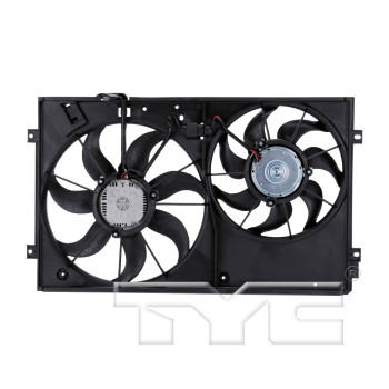 Dual Radiator and Condenser Fan Assembly