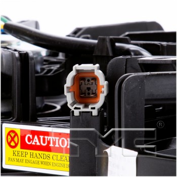 Dual Radiator and Condenser Fan Assembly