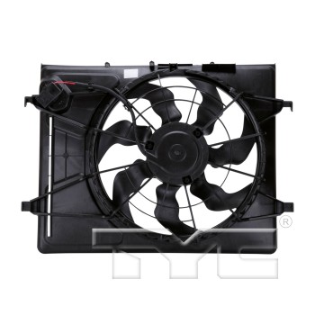 Dual Radiator and Condenser Fan Assembly