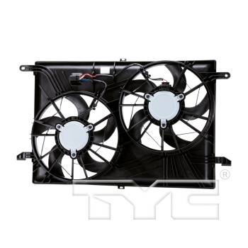 Dual Radiator and Condenser Fan Assembly
