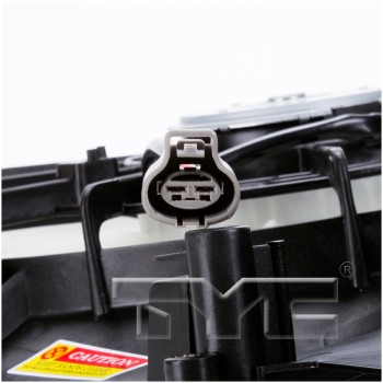 Dual Radiator and Condenser Fan Assembly