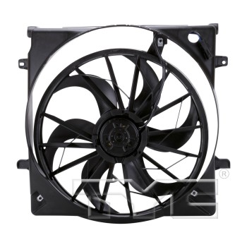 Dual Radiator and Condenser Fan Assembly