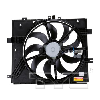 Dual Radiator and Condenser Fan Assembly