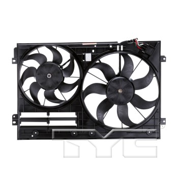Dual Radiator and Condenser Fan Assembly