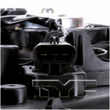 Dual Radiator and Condenser Fan Assembly