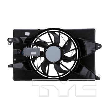 Dual Radiator and Condenser Fan Assembly