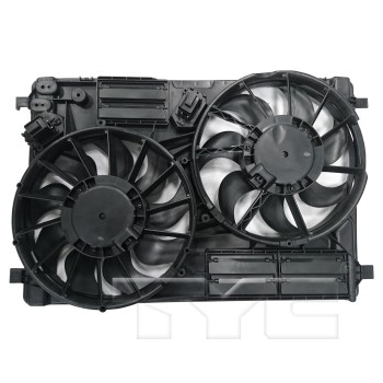 Dual Radiator and Condenser Fan Assembly