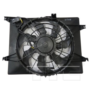 Dual Radiator and Condenser Fan Assembly