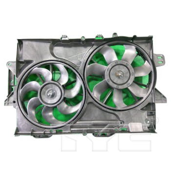 Dual Radiator and Condenser Fan Assembly