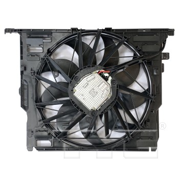 Dual Radiator and Condenser Fan Assembly