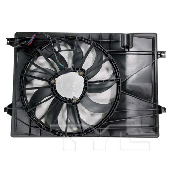 Dual Radiator and Condenser Fan Assembly