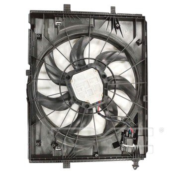 Dual Radiator and Condenser Fan Assembly
