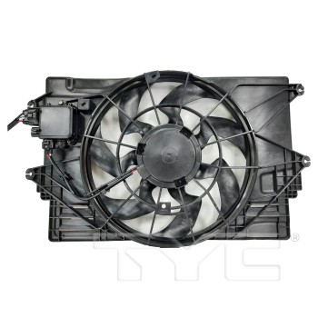 Dual Radiator and Condenser Fan Assembly