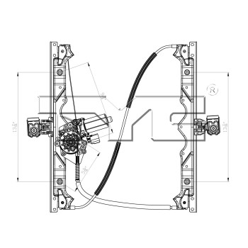 Window Motor and Regulator Assembly