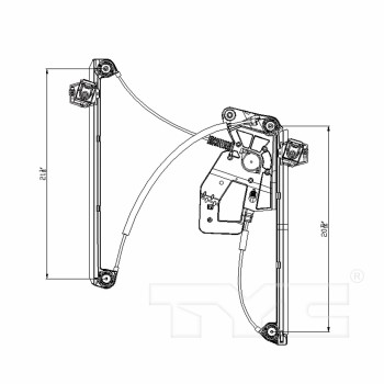 Window Motor and Regulator Assembly