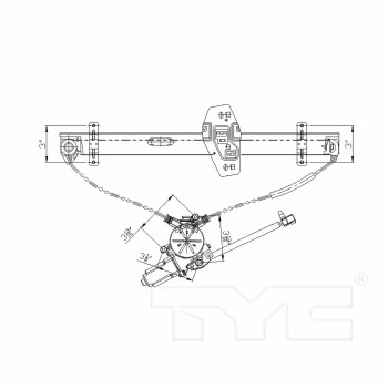 Window Motor and Regulator Assembly
