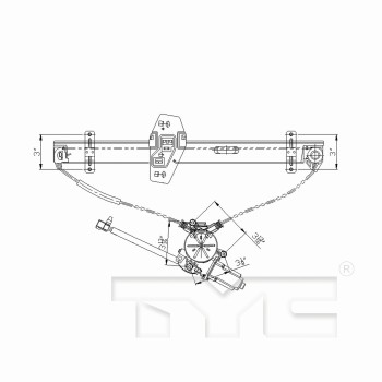 Window Motor and Regulator Assembly