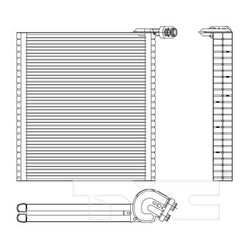 A/C Evaporator Core
