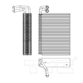 A/C Evaporator Core