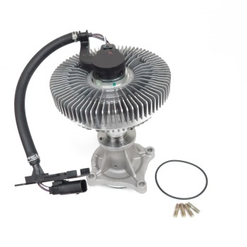 Engine Water Pump with Fan Clutch