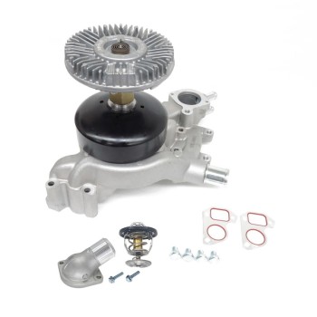 Engine Water Pump with Fan Clutch