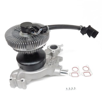 Engine Water Pump with Fan Clutch