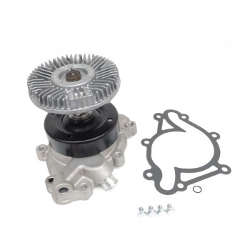 Engine Water Pump with Fan Clutch