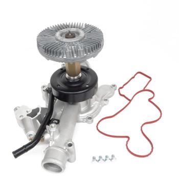 Engine Water Pump with Fan Clutch