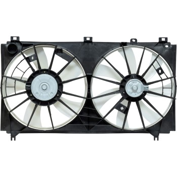 Dual Radiator and Condenser Fan Assembly