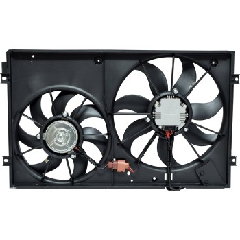 Dual Radiator and Condenser Fan Assembly
