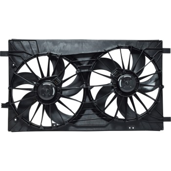 Dual Radiator and Condenser Fan Assembly