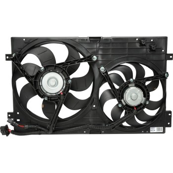 Dual Radiator and Condenser Fan Assembly