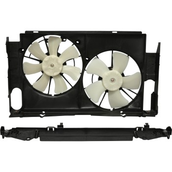 Dual Radiator and Condenser Fan Assembly