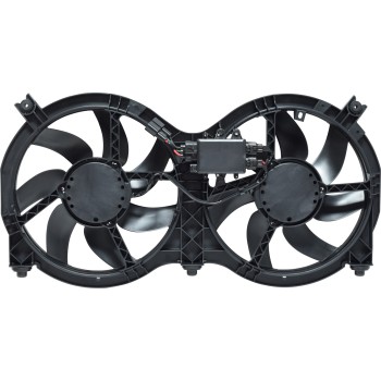 Dual Radiator and Condenser Fan Assembly