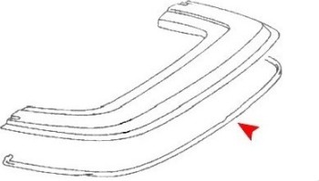 Convertible Top Case Seal