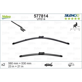 Windshield Wiper Blade Set