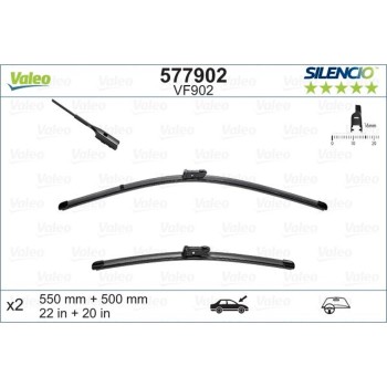 Windshield Wiper Blade Set
