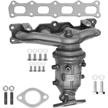 Catalytic Converter with Integrated Exhaust Manifold