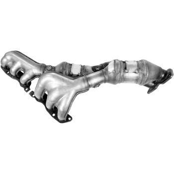 Catalytic Converter with Integrated Exhaust Manifold