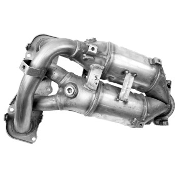 Catalytic Converter with Integrated Exhaust Manifold