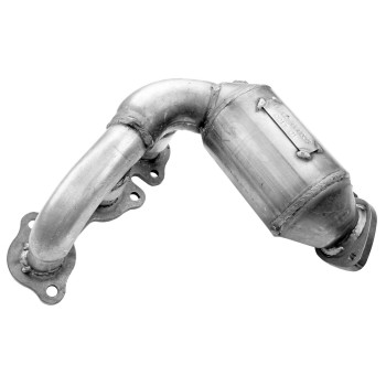 Catalytic Converter with Integrated Exhaust Manifold