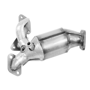 Catalytic Converter with Integrated Exhaust Manifold