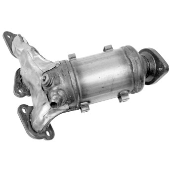Catalytic Converter with Integrated Exhaust Manifold