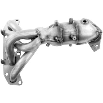 Catalytic Converter with Integrated Exhaust Manifold