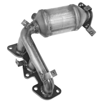 Catalytic Converter with Integrated Exhaust Manifold