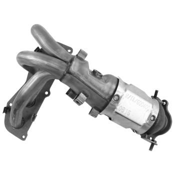 Catalytic Converter with Integrated Exhaust Manifold