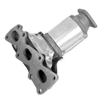 Catalytic Converter with Integrated Exhaust Manifold