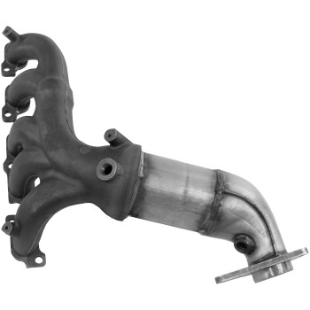 Catalytic Converter with Integrated Exhaust Manifold