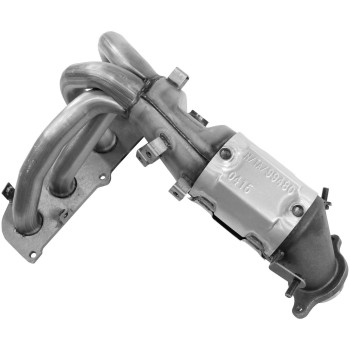 Catalytic Converter with Integrated Exhaust Manifold