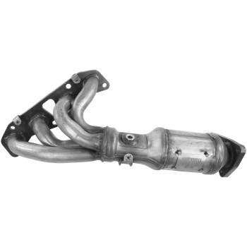 Catalytic Converter with Integrated Exhaust Manifold